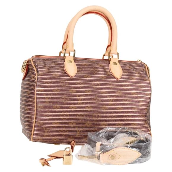 LOUIS VUITTON Monogram Eden Speedy Bandouliere 30 Bag 2way M40357 Auth 134955V - Picture 1 of 16